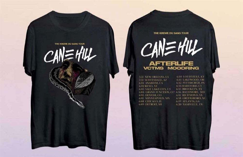 Cane Hill The Krewe Du Sang Tour 2022 Shirt