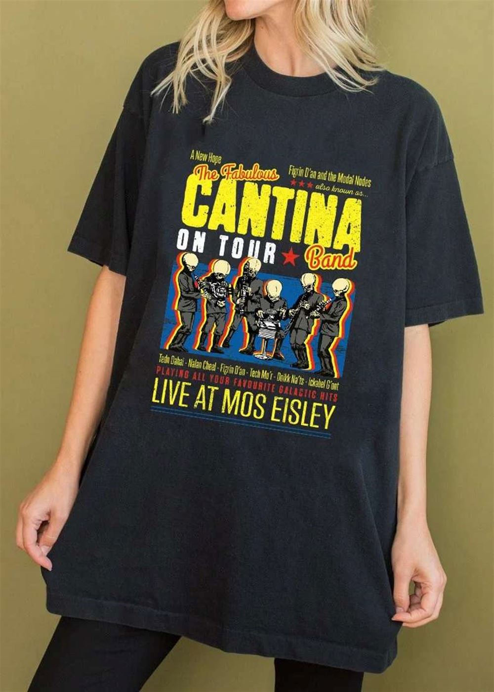 Cantina Band Tour Concert 2022 T-shirt