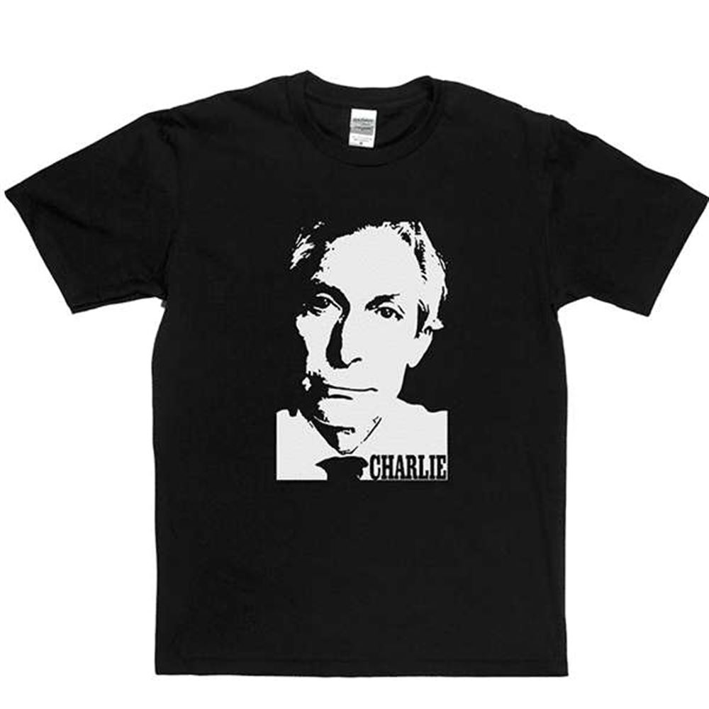 Charlie Watts Rolling Stones T-shirt Merch