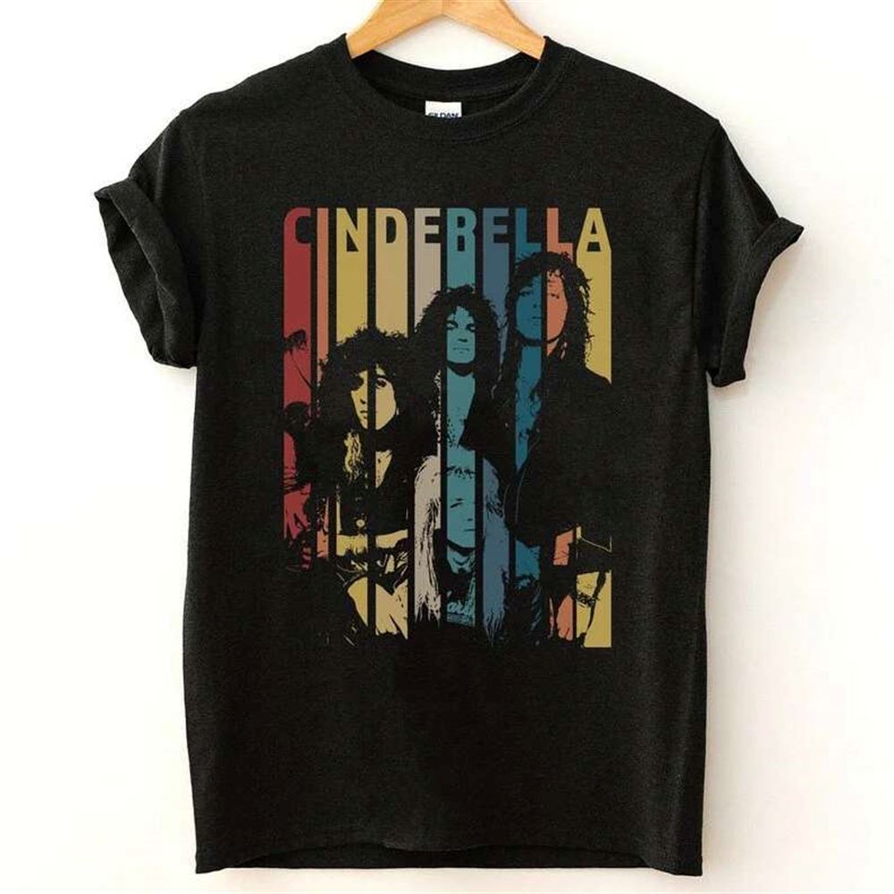 Cinderella Band T-shirt Music Gift