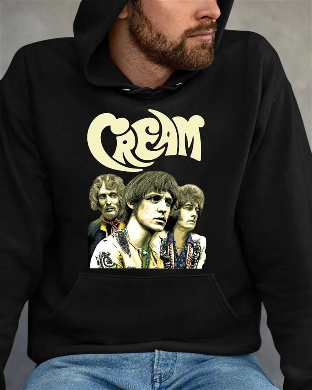 Cream Rock Band Vintage Style T-shirt