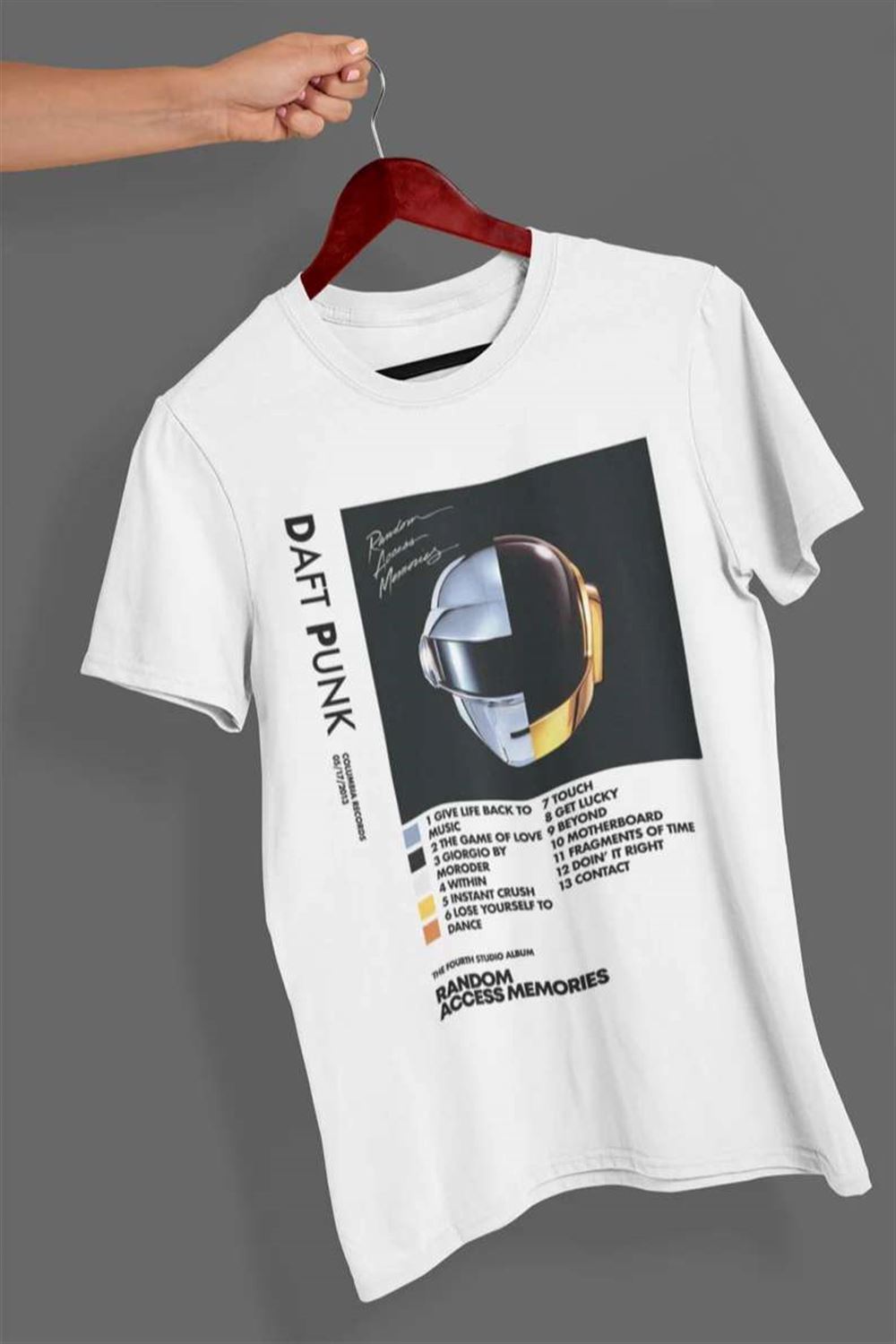 Daft Punk Unisex T-shirt Random Access Memories