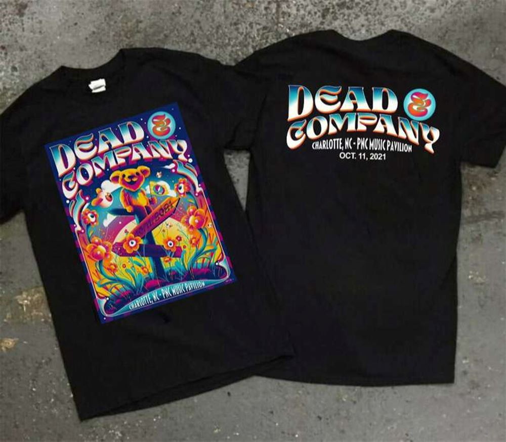 Dead And Company Charlotte Nc Tour 2021 T Shirt