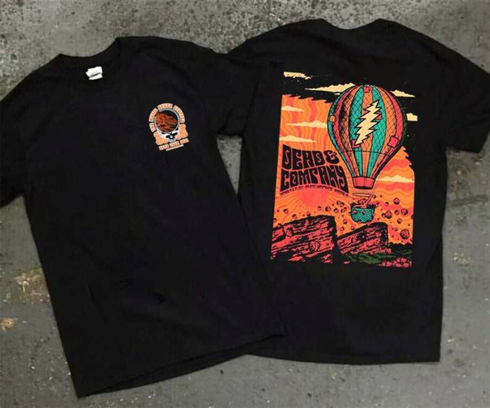 Dead And Company Morrison Co October 1920-2021 Red Rocks T Shirt