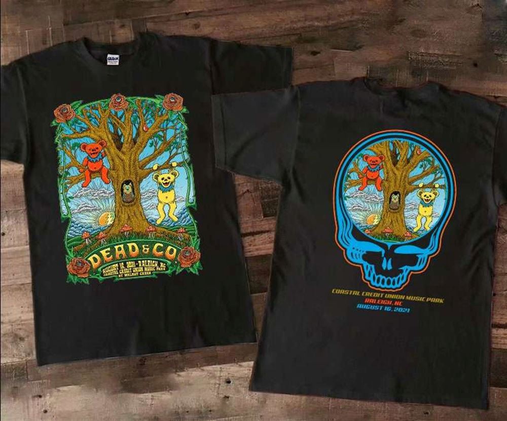 Dead And Company Tour Raleigh Nc 2021 T Shirt