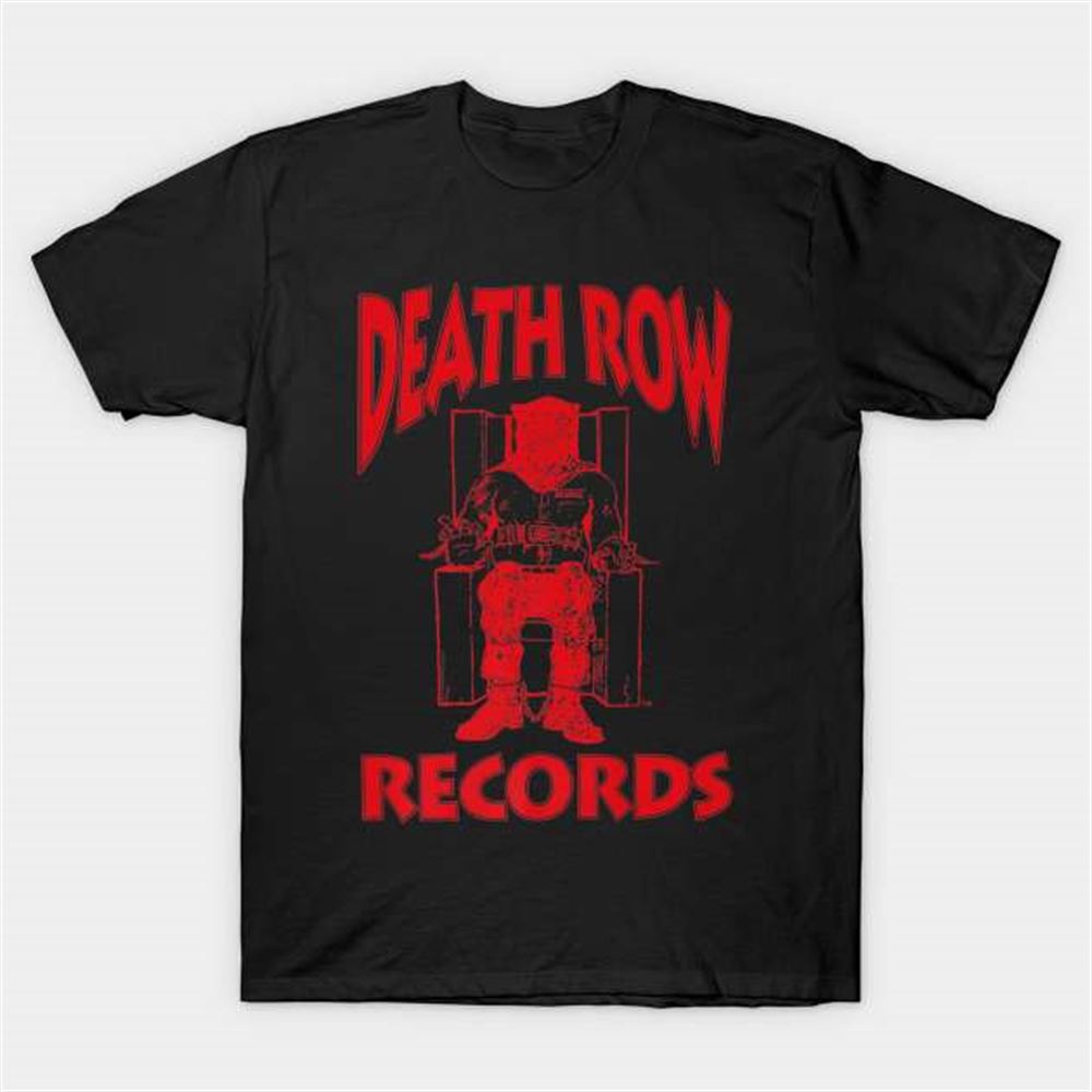 Death Row Records Logo T Shirt