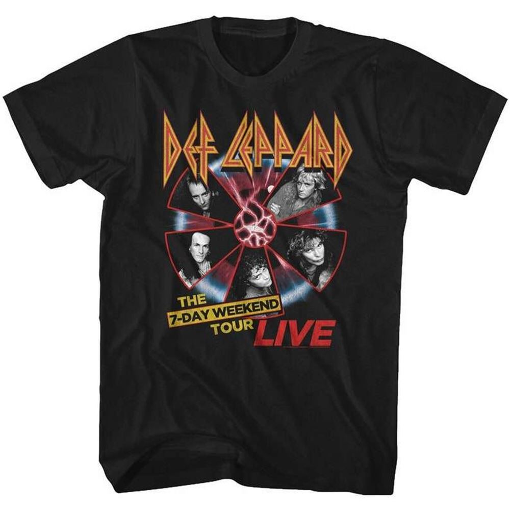 Def Leppard 7 Day Weekend T Shirt