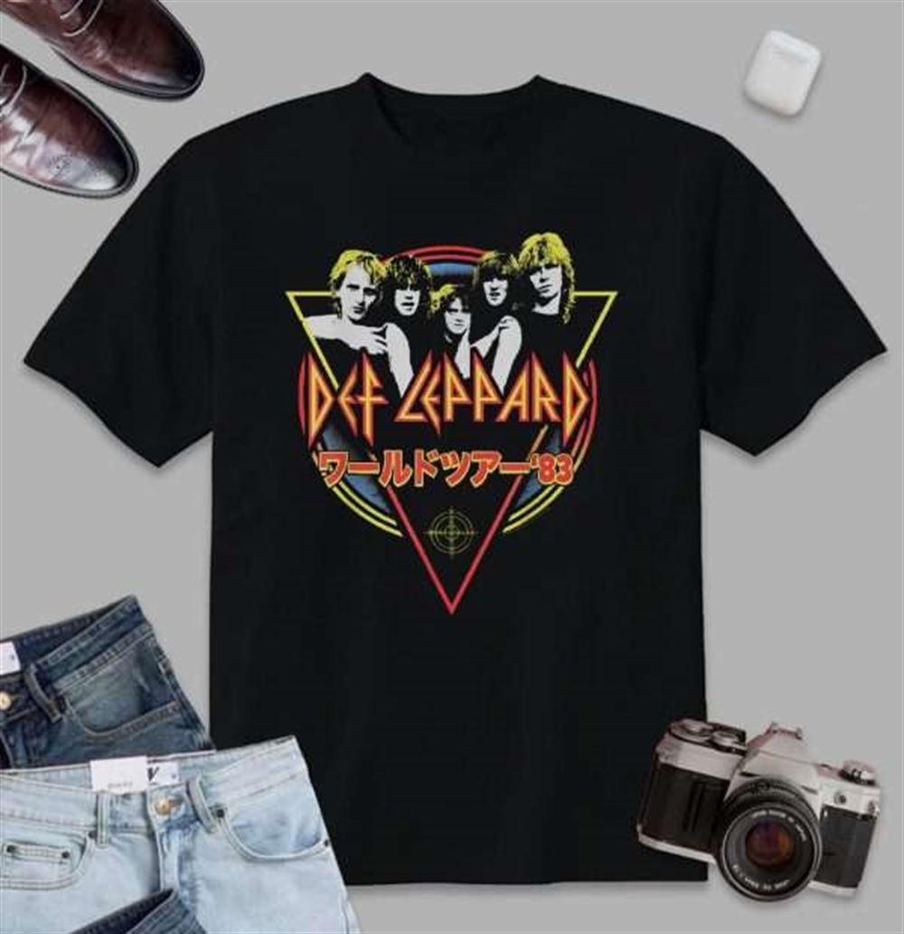 Def Leppard Japanese Pyromania Classic T Shirt