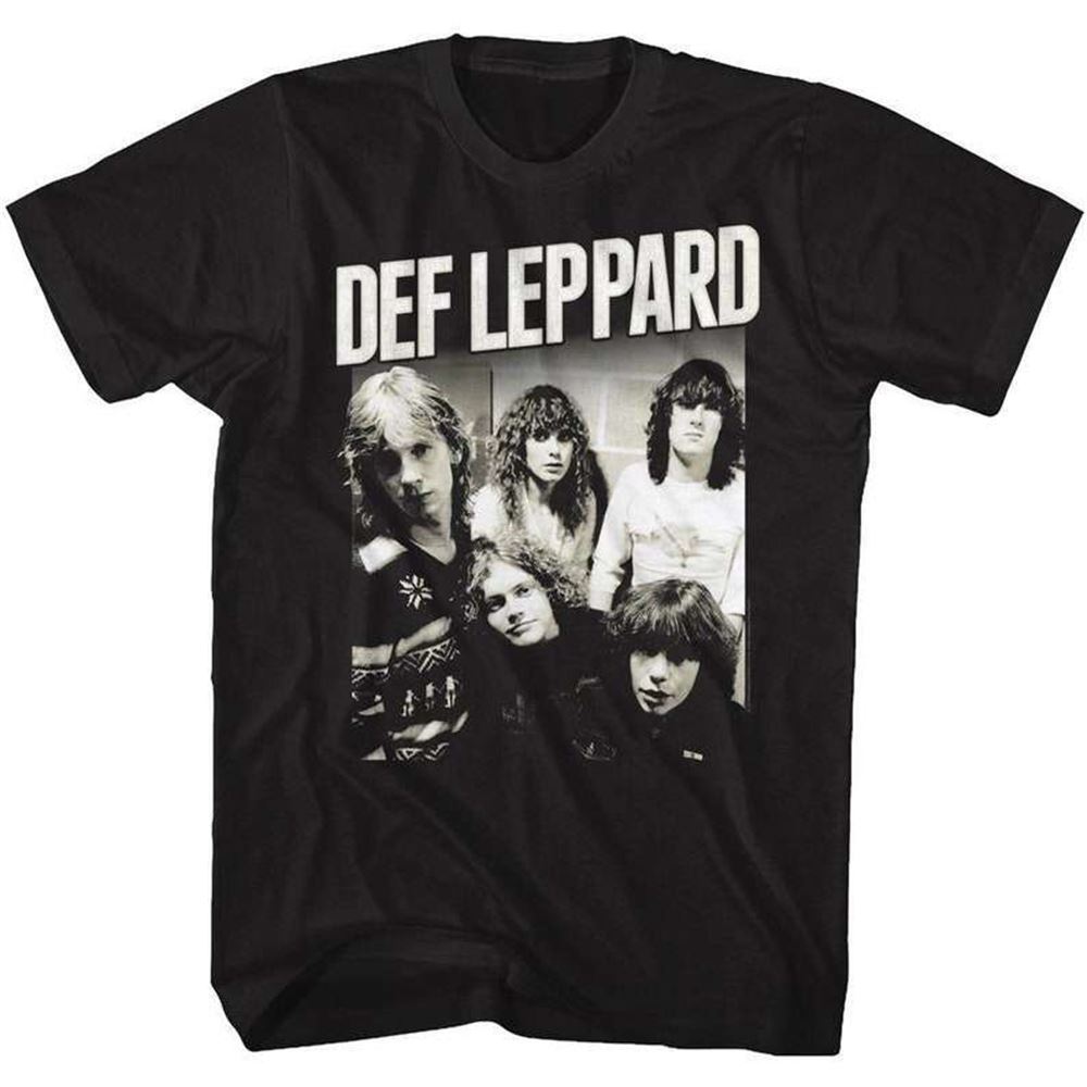 Def Leppard Logo Photo T Shirt