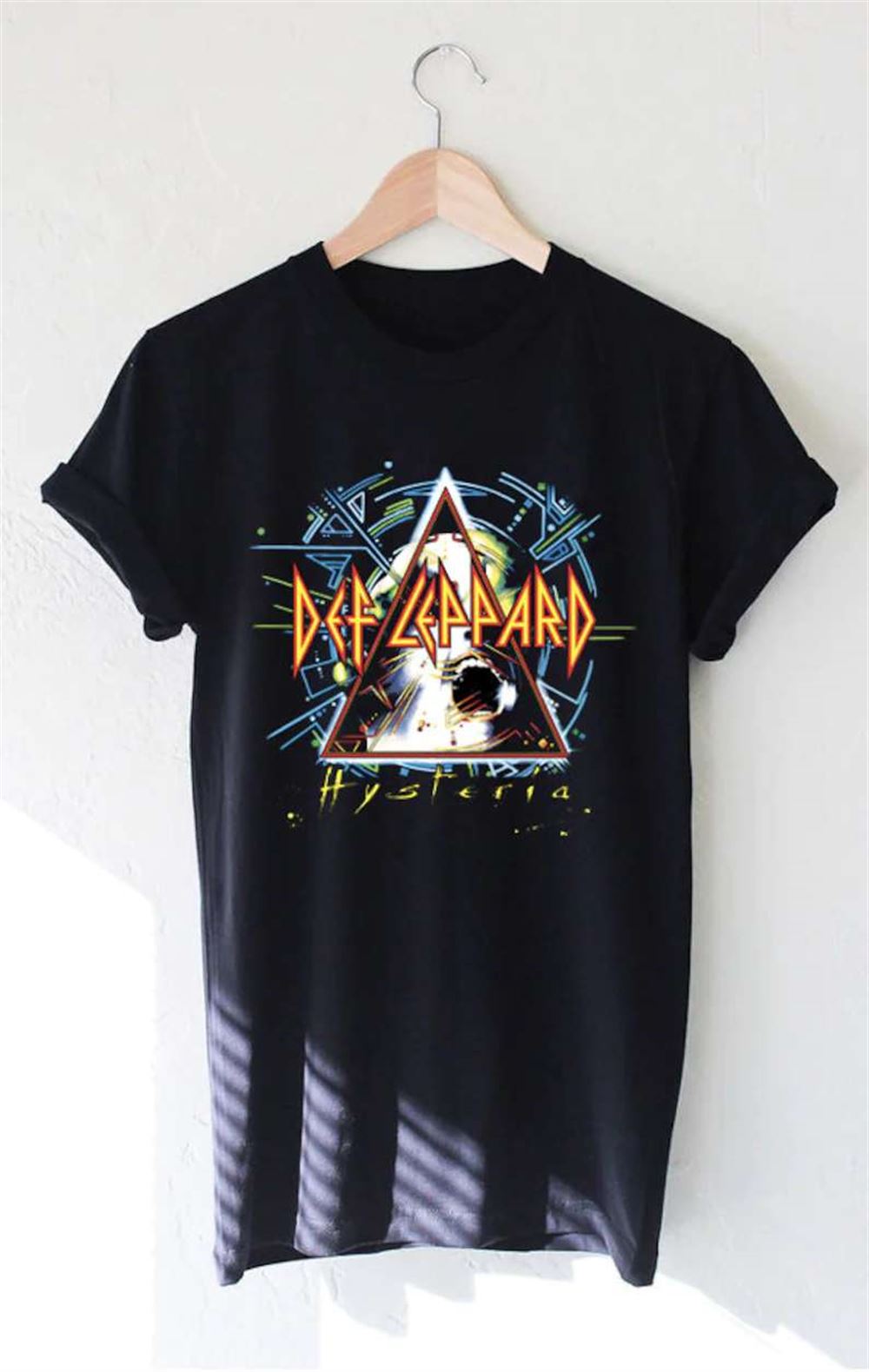 Def Leppard Rock Band Black Unisex Shirt