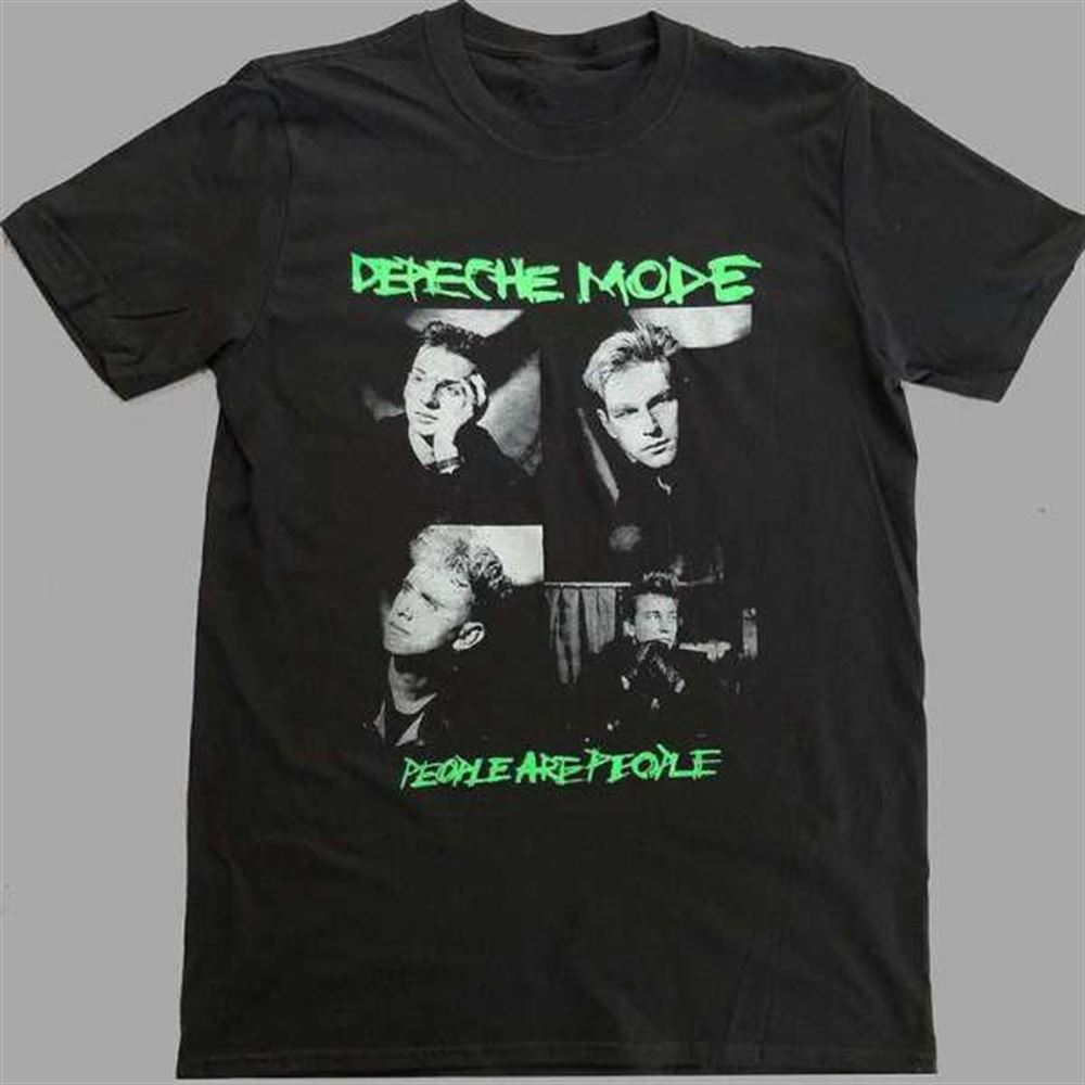 Depeche Mode Band People Are People Graphic T-shirt