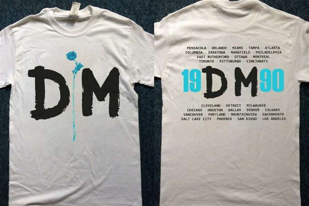 Depeche Mode Violatorrr Us Tour Vintage 1990 T Shirt