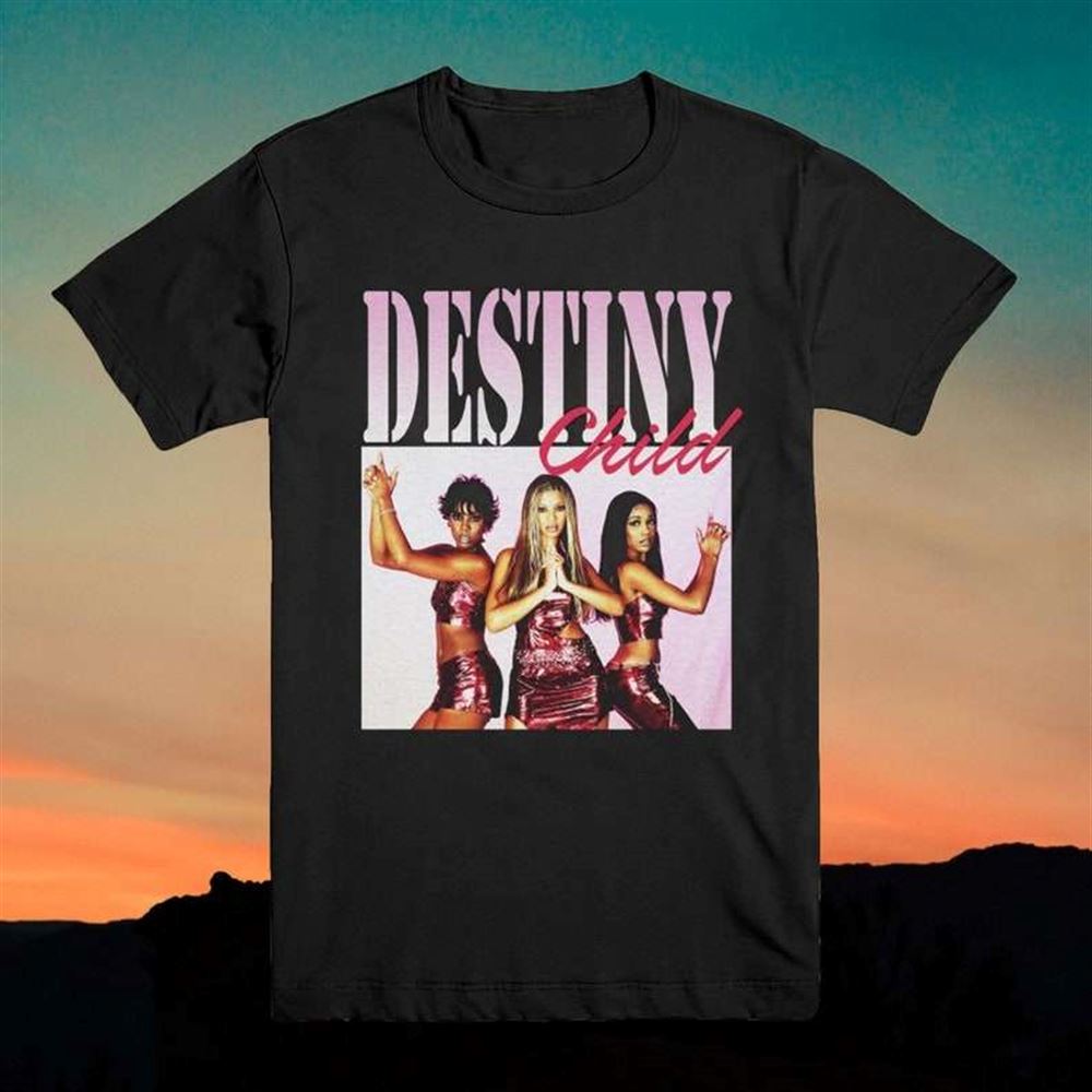 Destiny Child Band Merch T-shirt Music