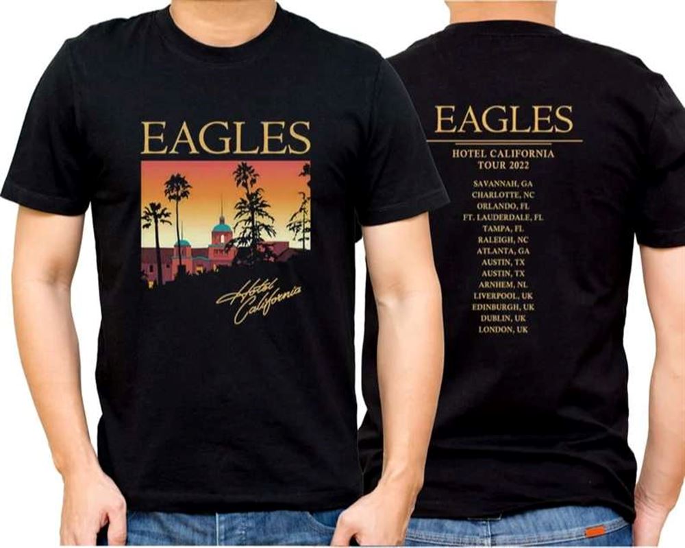 Eagles Hotel California Tour 2022 T-shirt