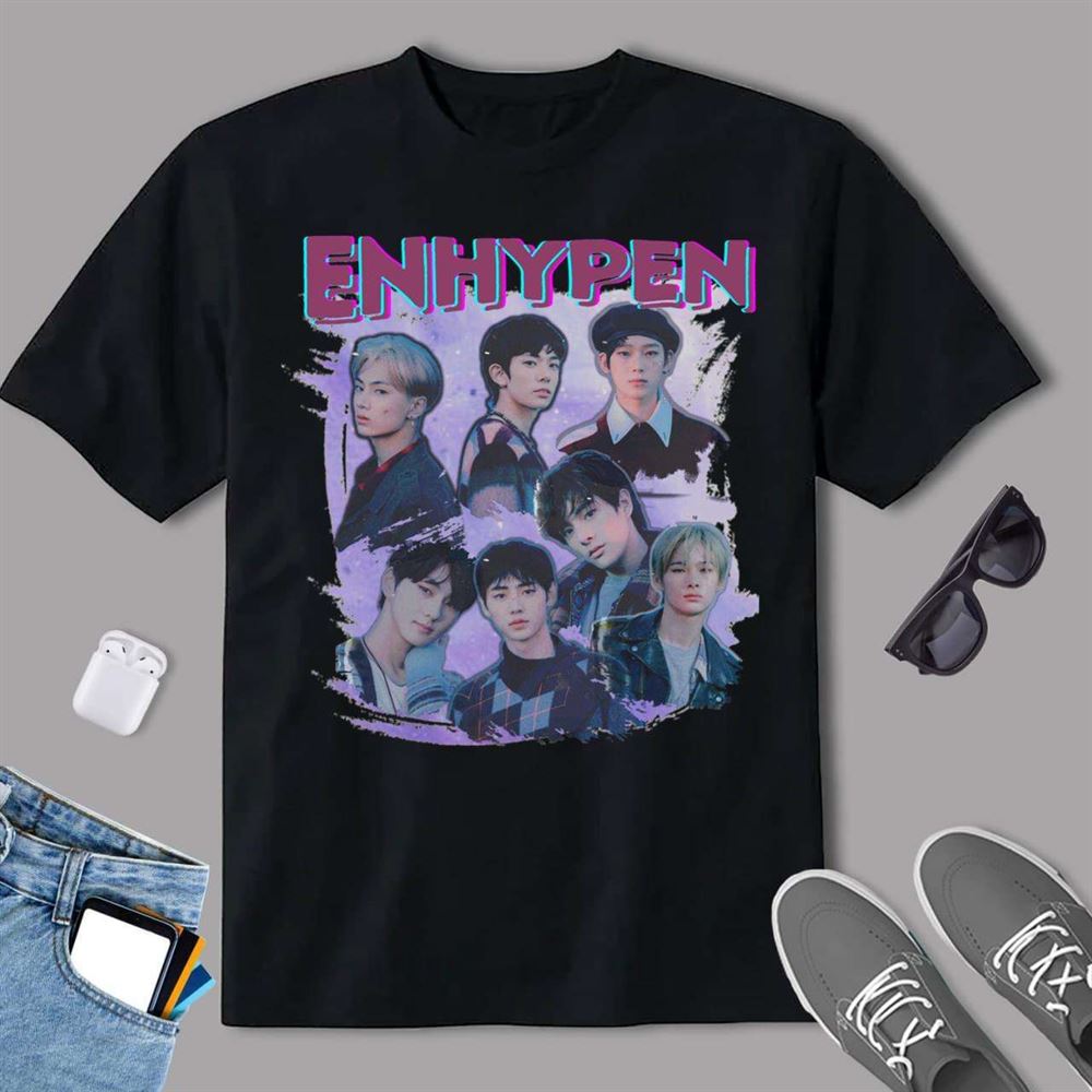 Enhypen Boy Band T Shirt