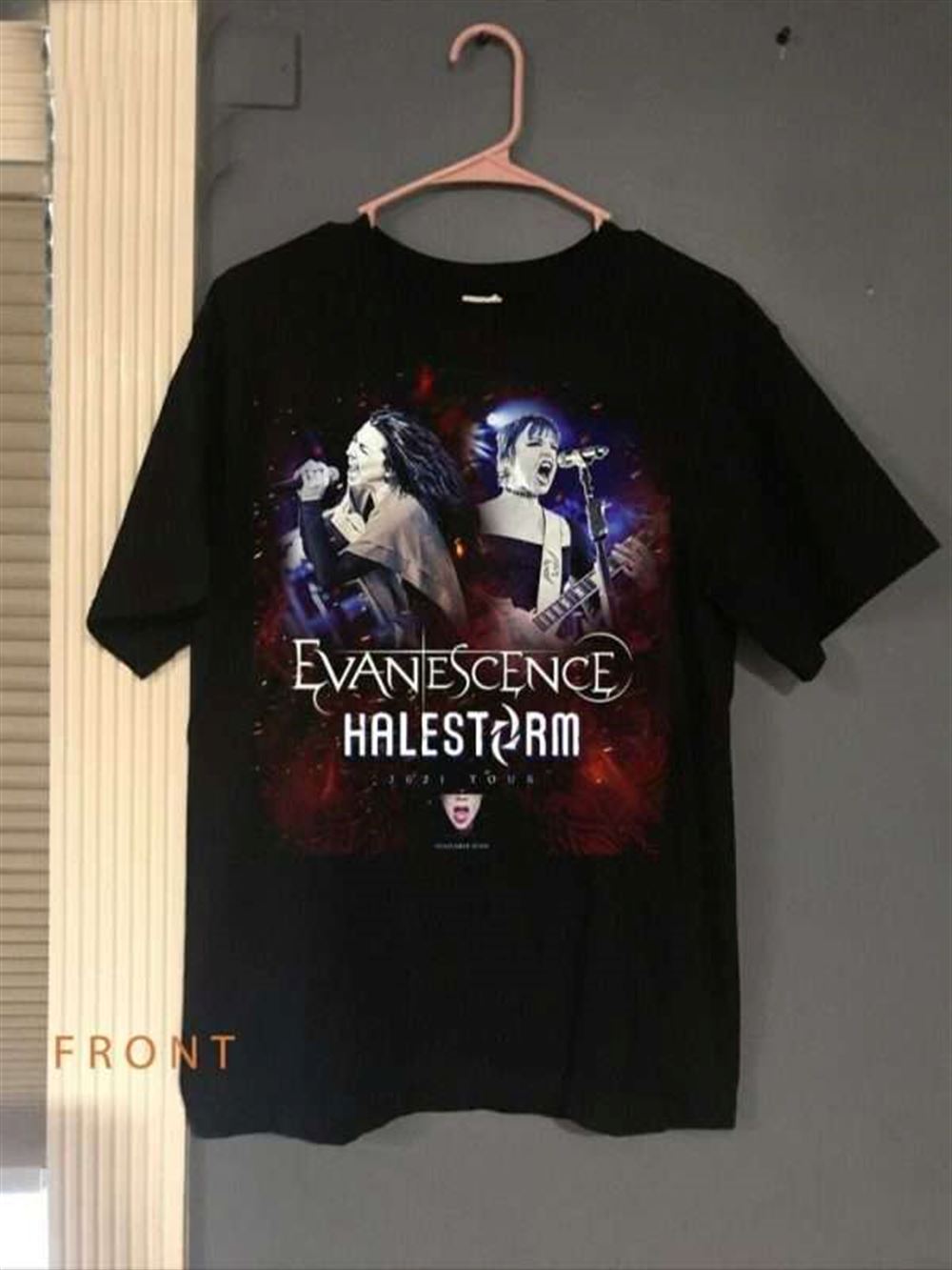 Evanescence Halestorm Tour 2021 T-shirt