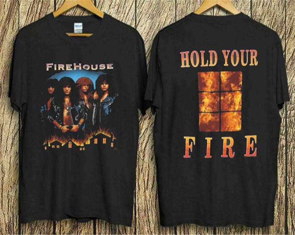 Firehouse Band Fire House Hold Your Album Band T Shirt