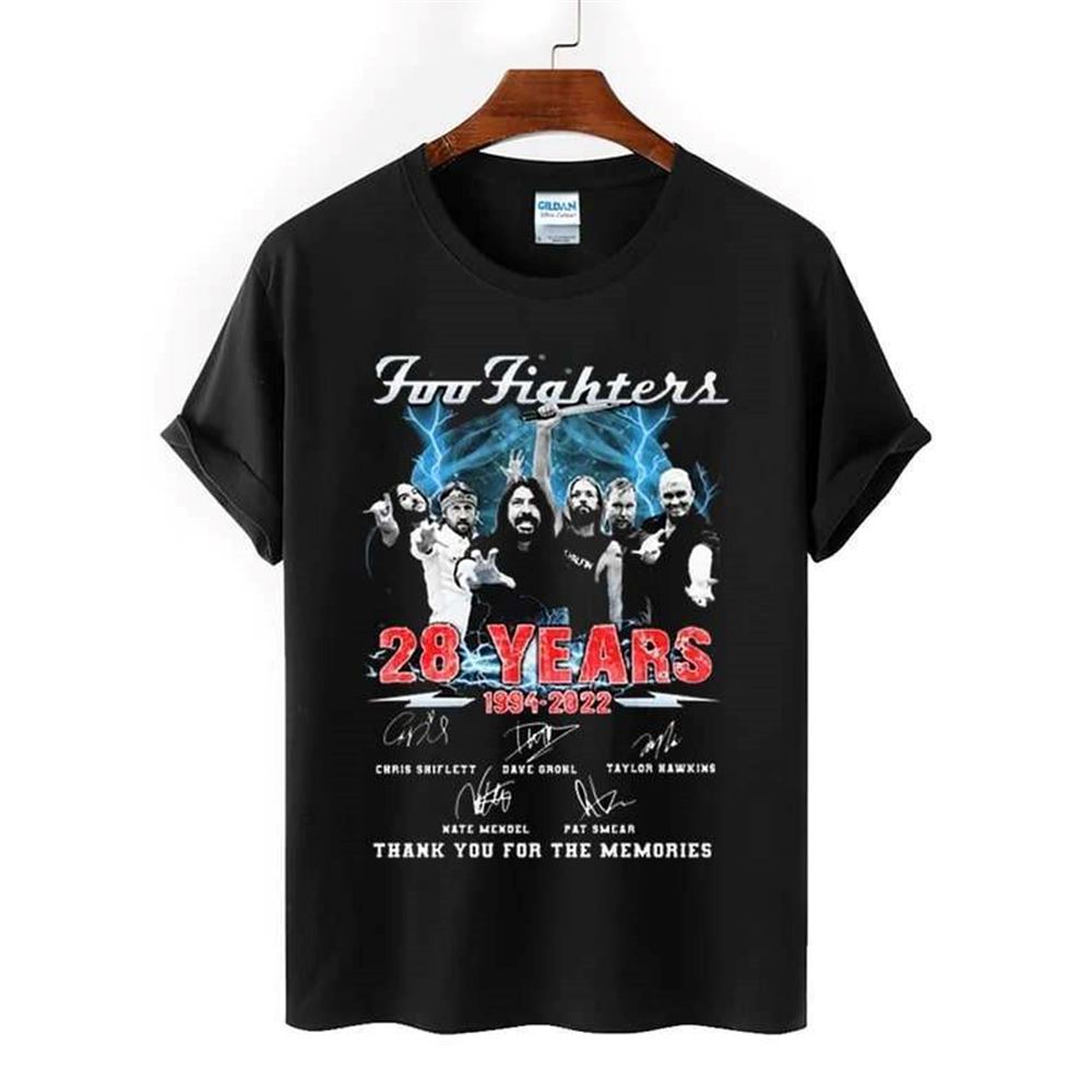 Foo Fighters 28 Years 1994 2022 Shirt