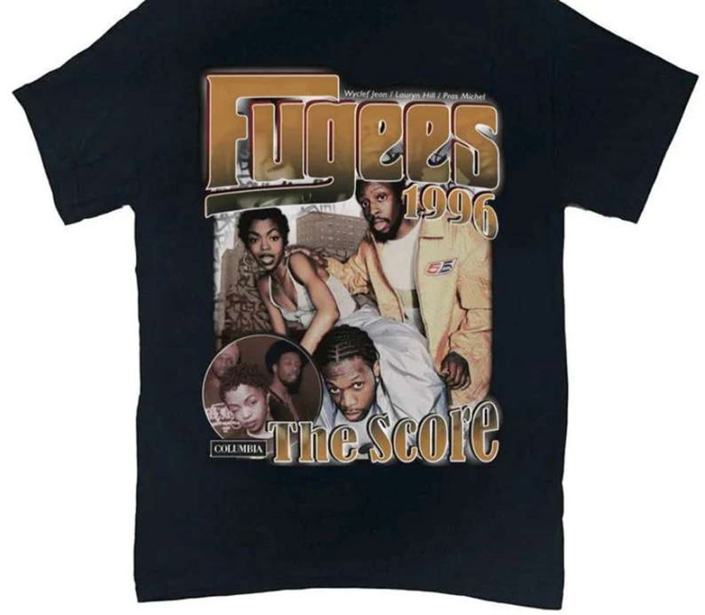 Fugees The Score 1996 Hip Hop Group T-shirt