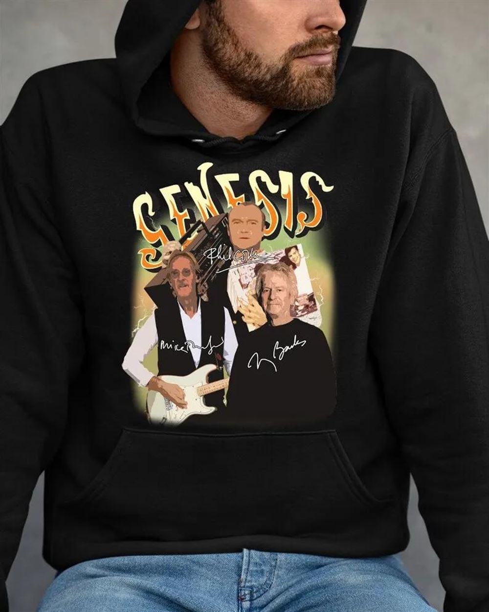 Genesis Rock Band Vintage Style T-shirt