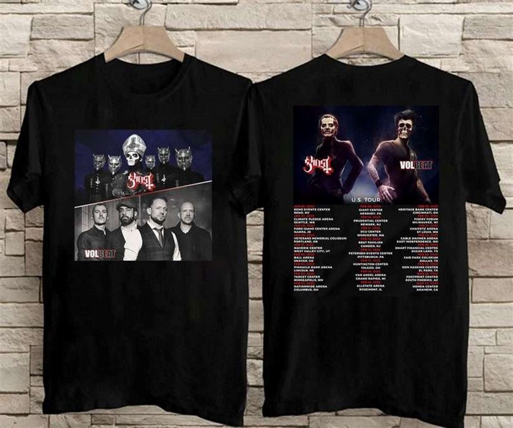 Ghost And Volbeat Live In Concert 2022 T-shirt