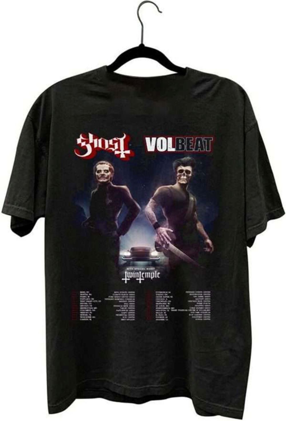 Ghost Volbeat Tour 2022 T-shirt Music