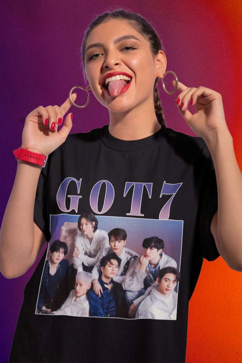 Got7 Boy Band Kpop T-shirt