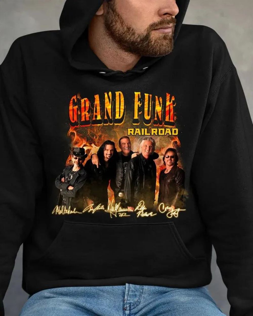 Grand Funk Railroad Vintage Style T-shirt