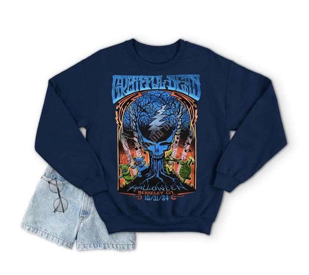 Grateful Dead 1991 Summer Tour T-shirt Halloween Dead