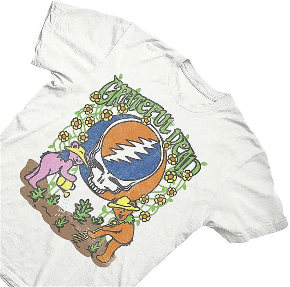 Grateful Dead Steal Your Face Skull Dancing Bear Vintage T-shirt