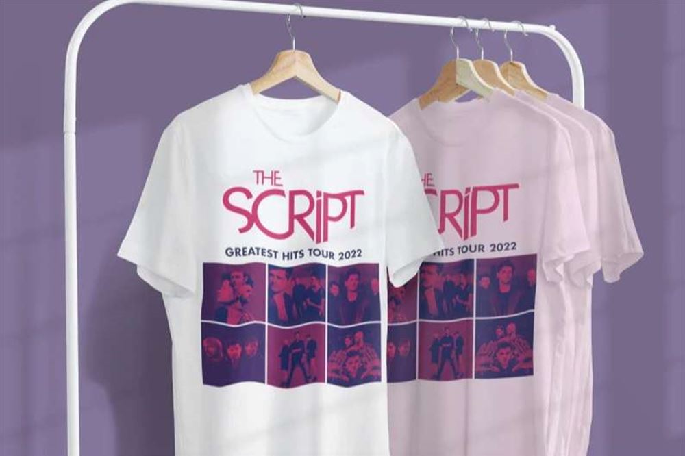 Greatest Hits Tour 2022 The Script T-shirt