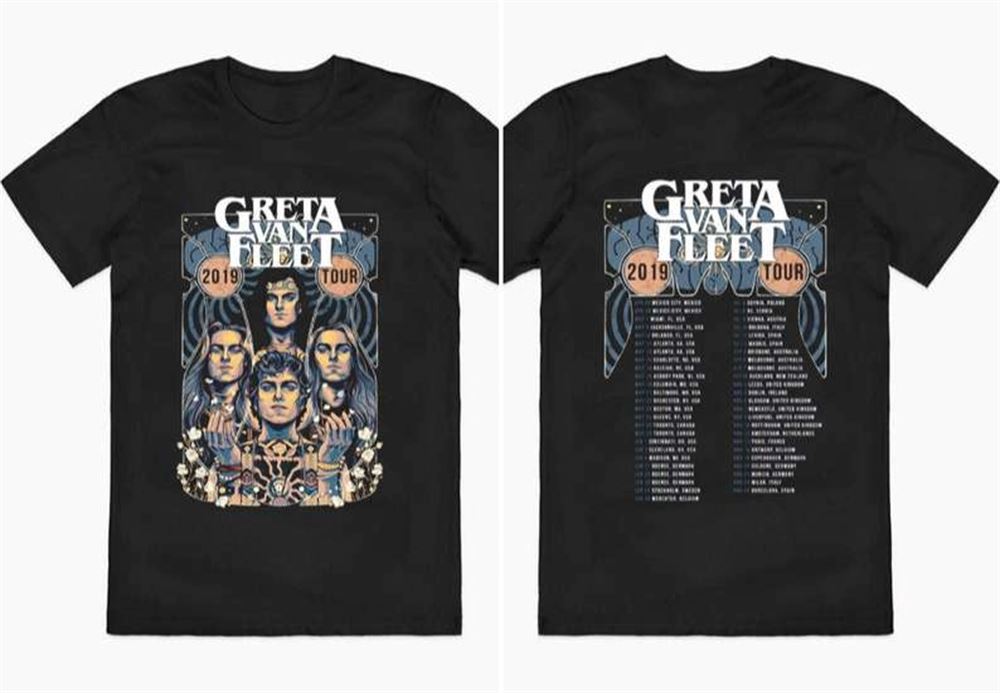 Greta Van Fleet March Of The Peaceful Army Tour 2019 T Shirt