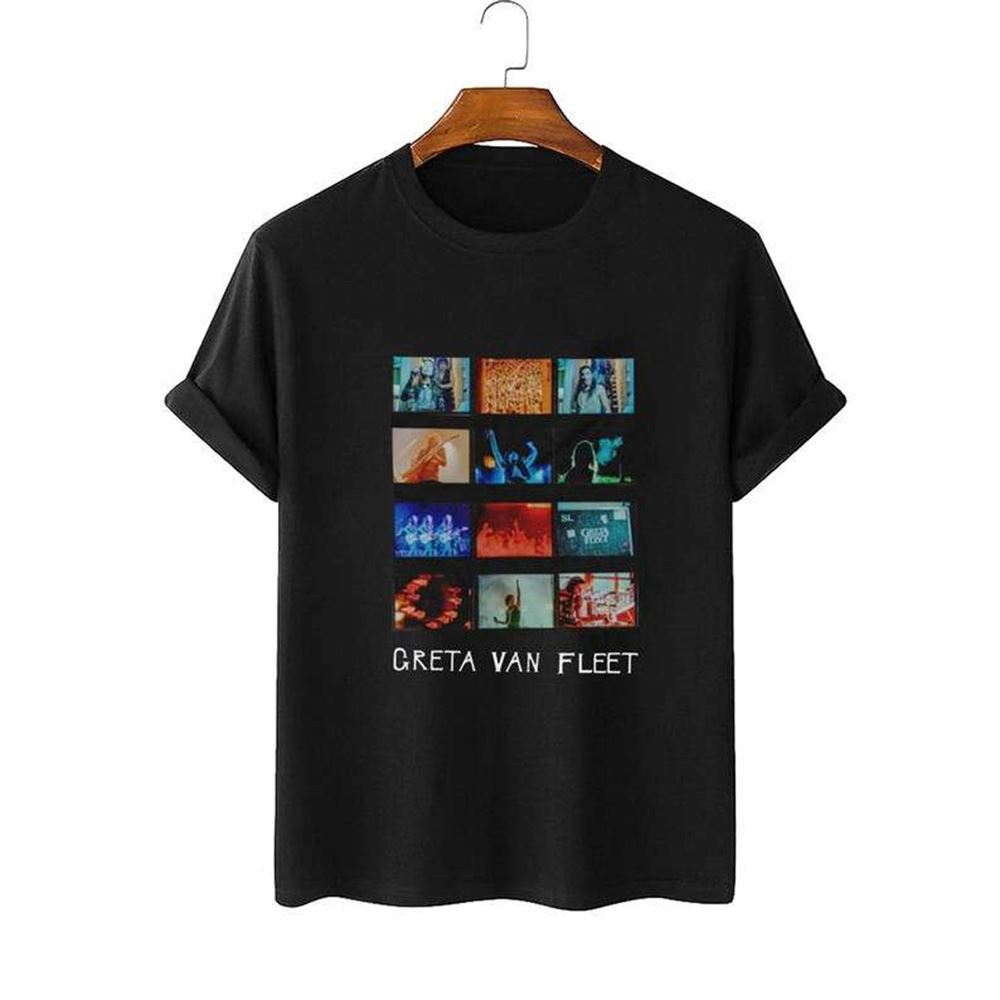 Greta Van Fleet Rock Band Albums T-shirt