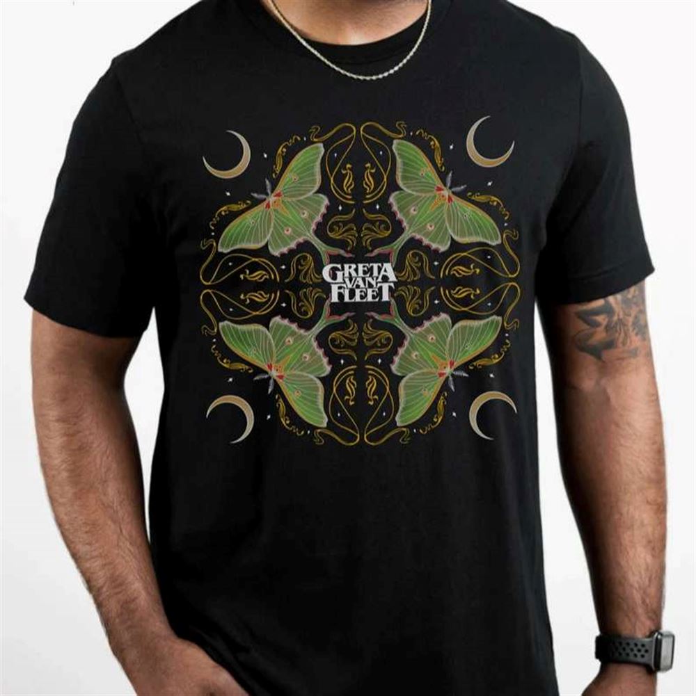 Greta Van Fleet T-shirt Tour 2022 Dreams In Gold Band