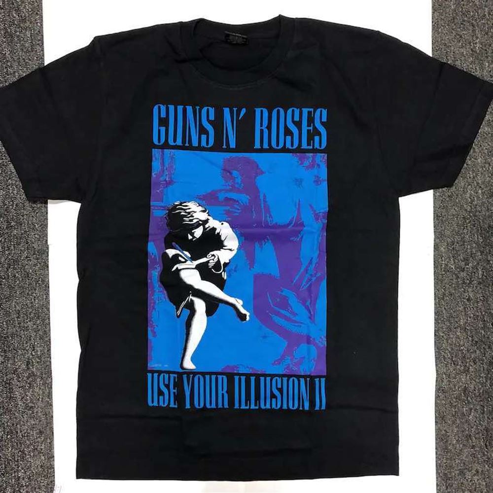 Guns N Roses Use Your Illusion Ii Tour 1991 Unisex T Shirt