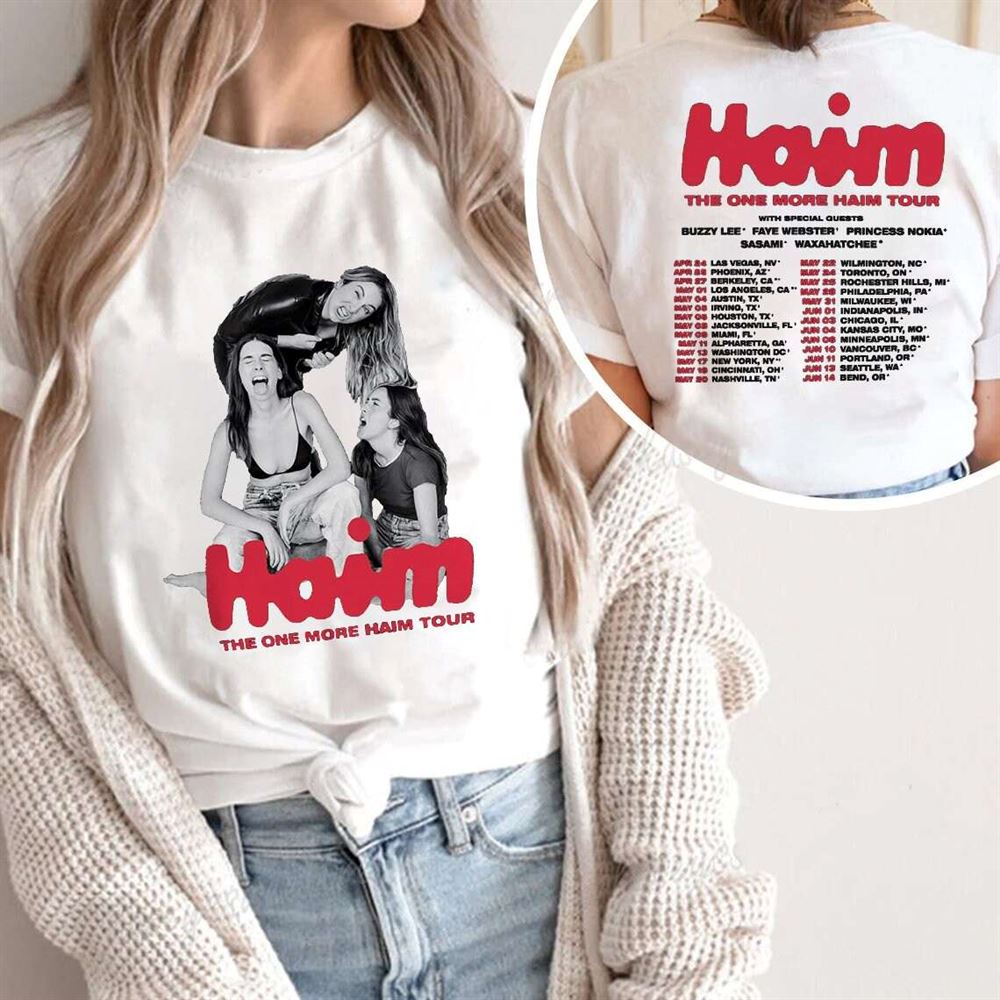 Haim The One More Haim Tour 2022 T-shirt