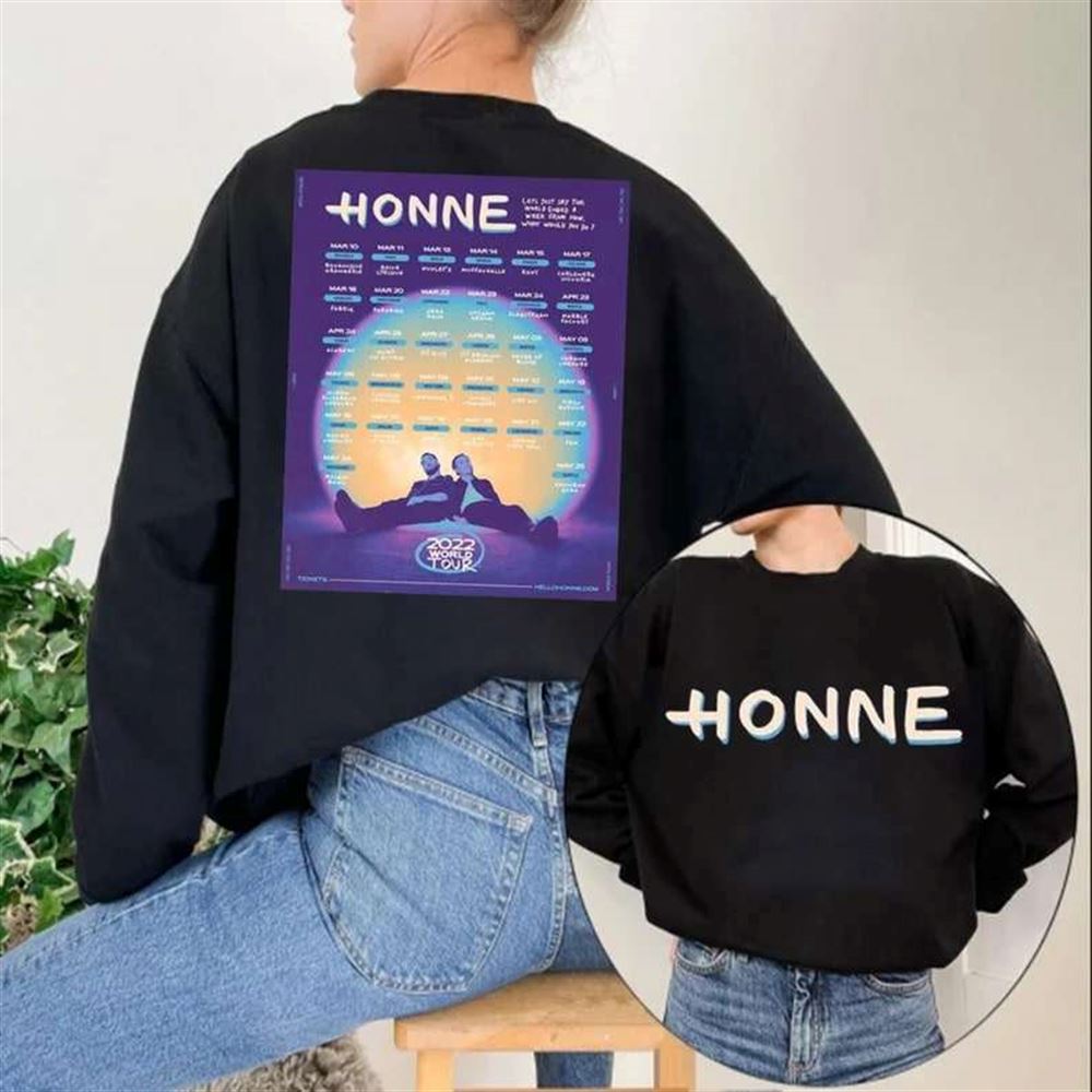 Honne World Tour 2022 T -shirt