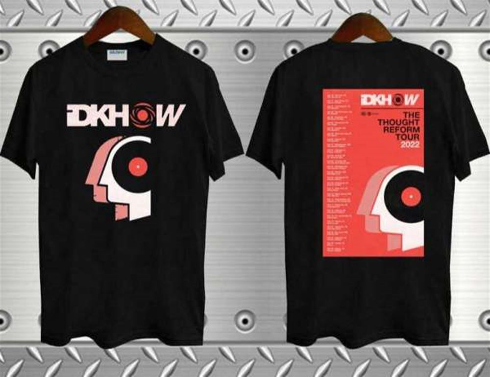 Idkhow 2022 The Thought Reform Tour Unisex Graphic T-shirt