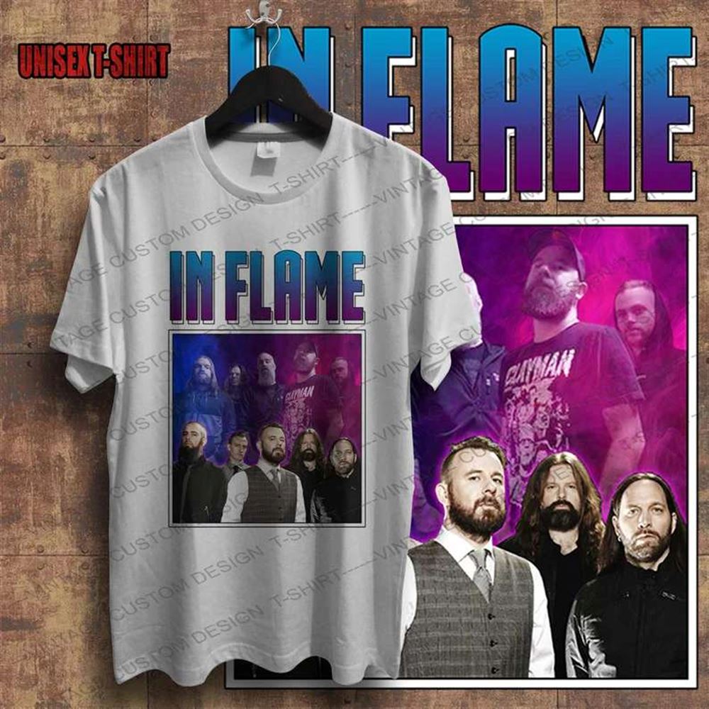 In Flames Band T-shirt Music