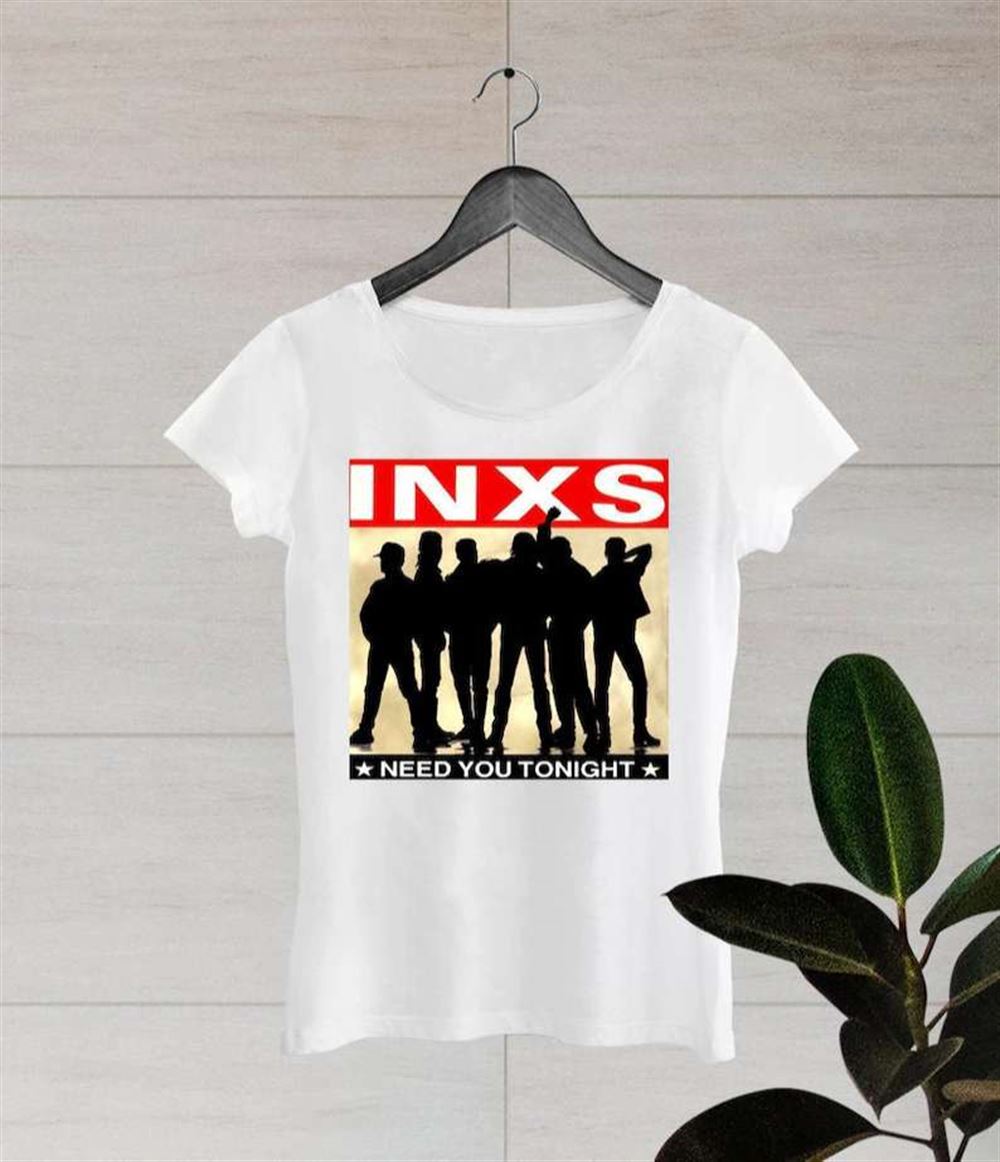 Inxs T Shirt Rock Band