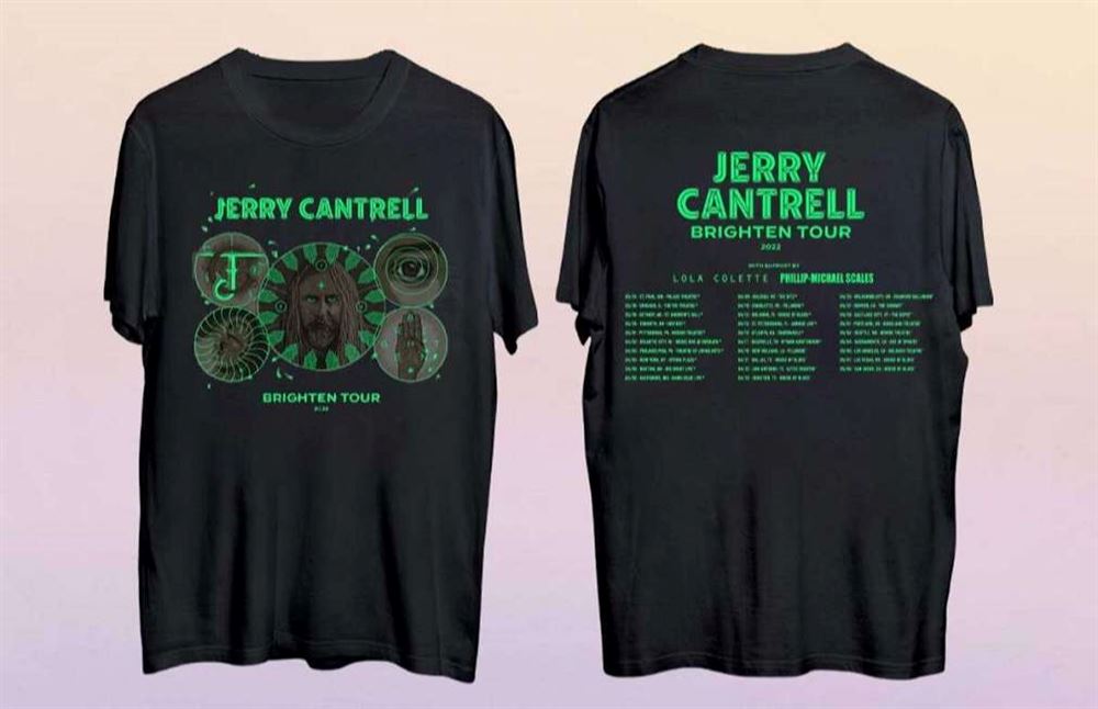 Jerry Cantrell Brighten Tour 2022 Shirt