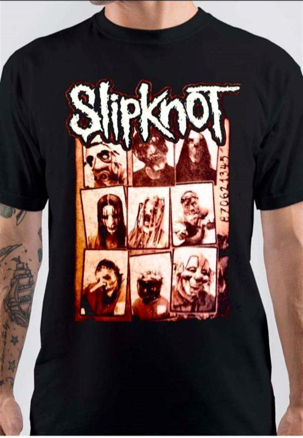 Joey Jordison Slipknot Rock Band T-shirt Merch