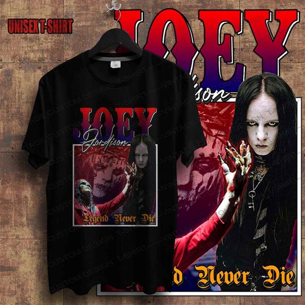 Joey Jordison T-shirt Merch Legend Never Die