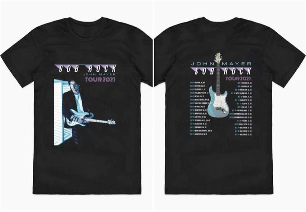 John Mayer Sob Rock Tour 2021 T Shirt