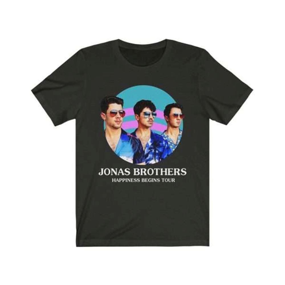 Jonas Brothers Happiness Begins Tour T-shirt Merch Band