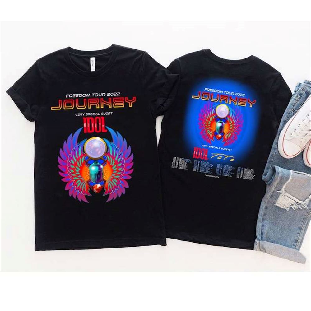 Journey Freedom Tour 2022 T-shirt Merch