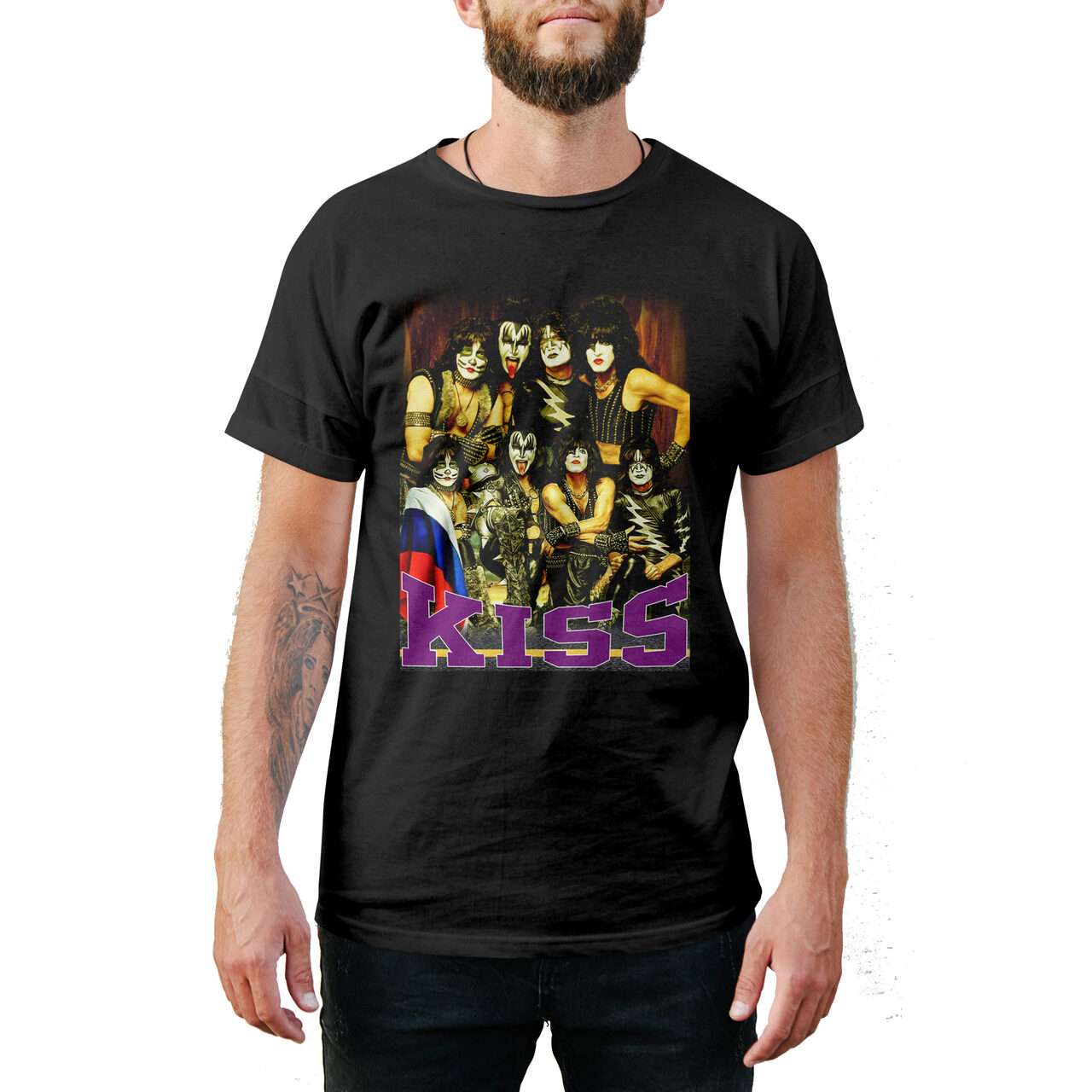 Kiss Vintage Retro T Shirt