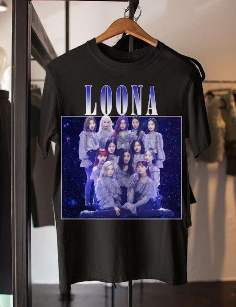 Loona Girl Group Kpop Unisex T-shirt