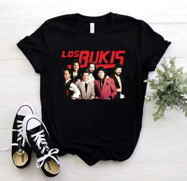 Los Bukis Mexican Grupera Band Graphic T-shirt