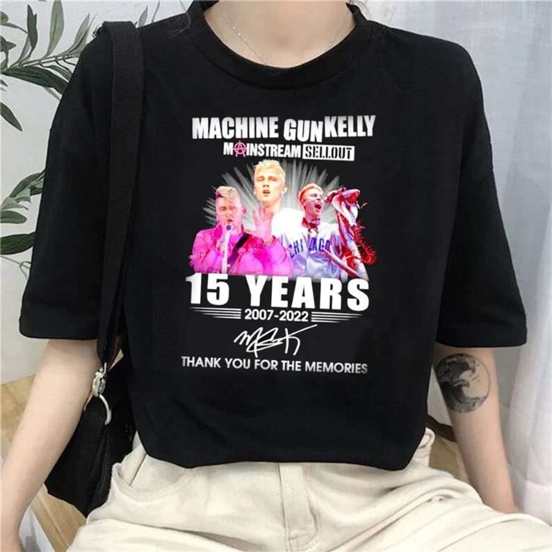 Machine Gun Kelly 15 Years Mgk Tomato Shirt